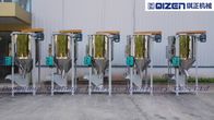 Tipo de funcionamiento máquina vertical del ciclo de la fabricación de la alimentación del ganado del mezclador de tornillo